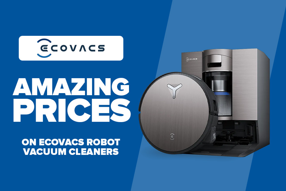 Amazing Prices on EcoVacs Robot Vacuum Cleaners